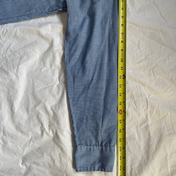 70's Levi's blue striped shirt - Picture 5 of 8